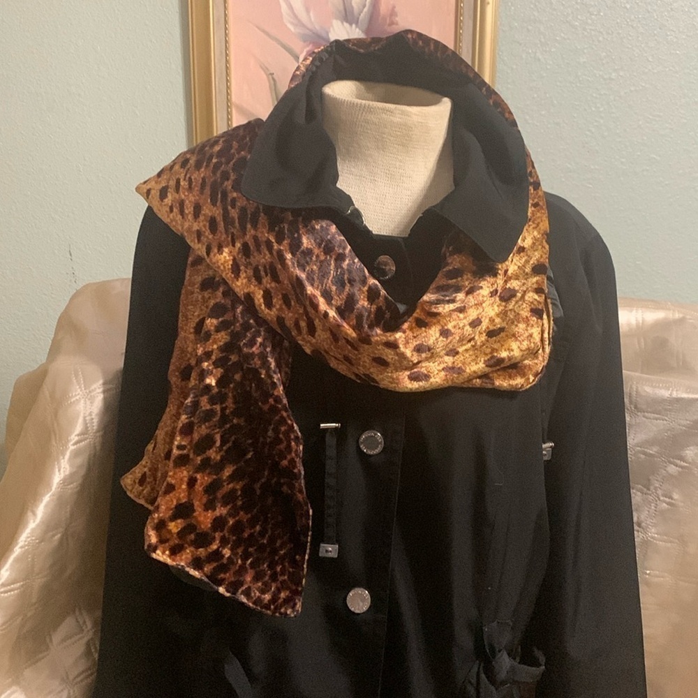 Beautiful, reversible, neck, scarf